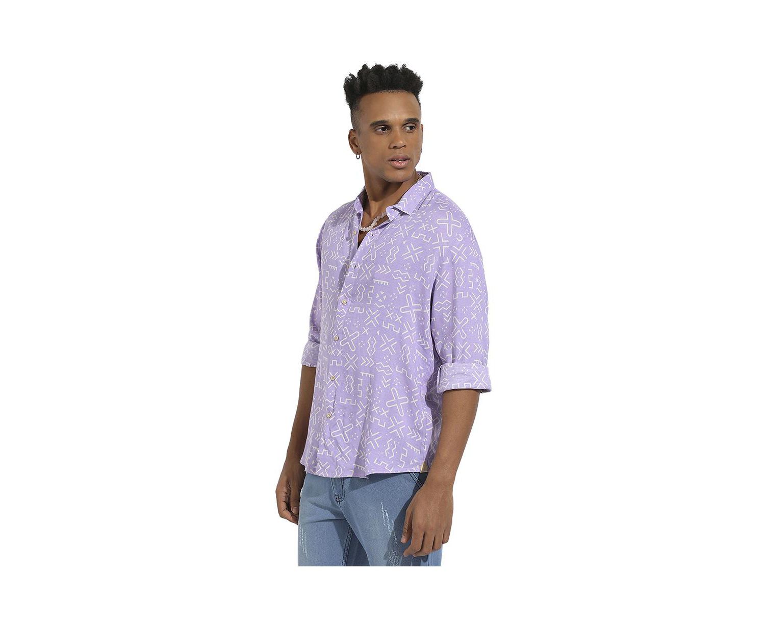 Men's Minimal Aztec Shirt