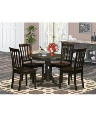 5 Pc small Kitchen Table set-breakfast nook plus 4 Dining Chairs