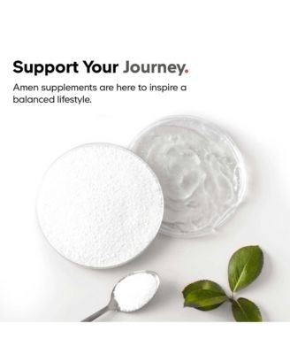 Amen Spermidine Supplement - Vitamin C - Spermidine Pills - Spermidine Trihydrochloride With Vitamin C Ascorbic Acid Gluten-Free - 30 Capsules