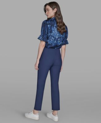 Petite Slim Ankle-Length Pants