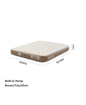 1/2/3 Person Self-Inflating Camping Air Mattresses,3 sizes Thick-Portable Lightweight Unmute-Sleeping Mat with Built-in Inflation Pump