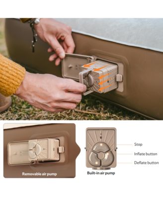 1/2/3 Person Self-Inflating Camping Air Mattresses,3 sizes Thick-Portable Lightweight Unmute-Sleeping Mat with Built-in Inflation Pump