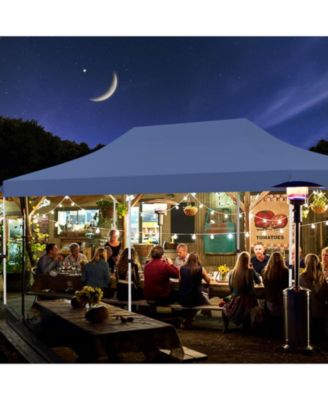 10 x 20FT Pop up Canopy Outdoor Canopy Tent with 6 Sidewalls Carrying Bag