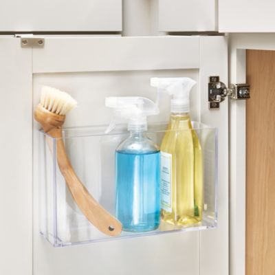 Adhesive Organizer Bin - Clear