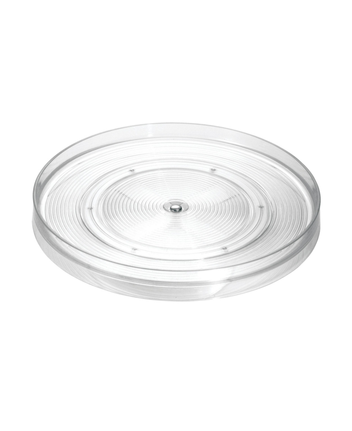 iDesign 11-Inch Round Lazy Susan Organizer - Set of 2 - Clear