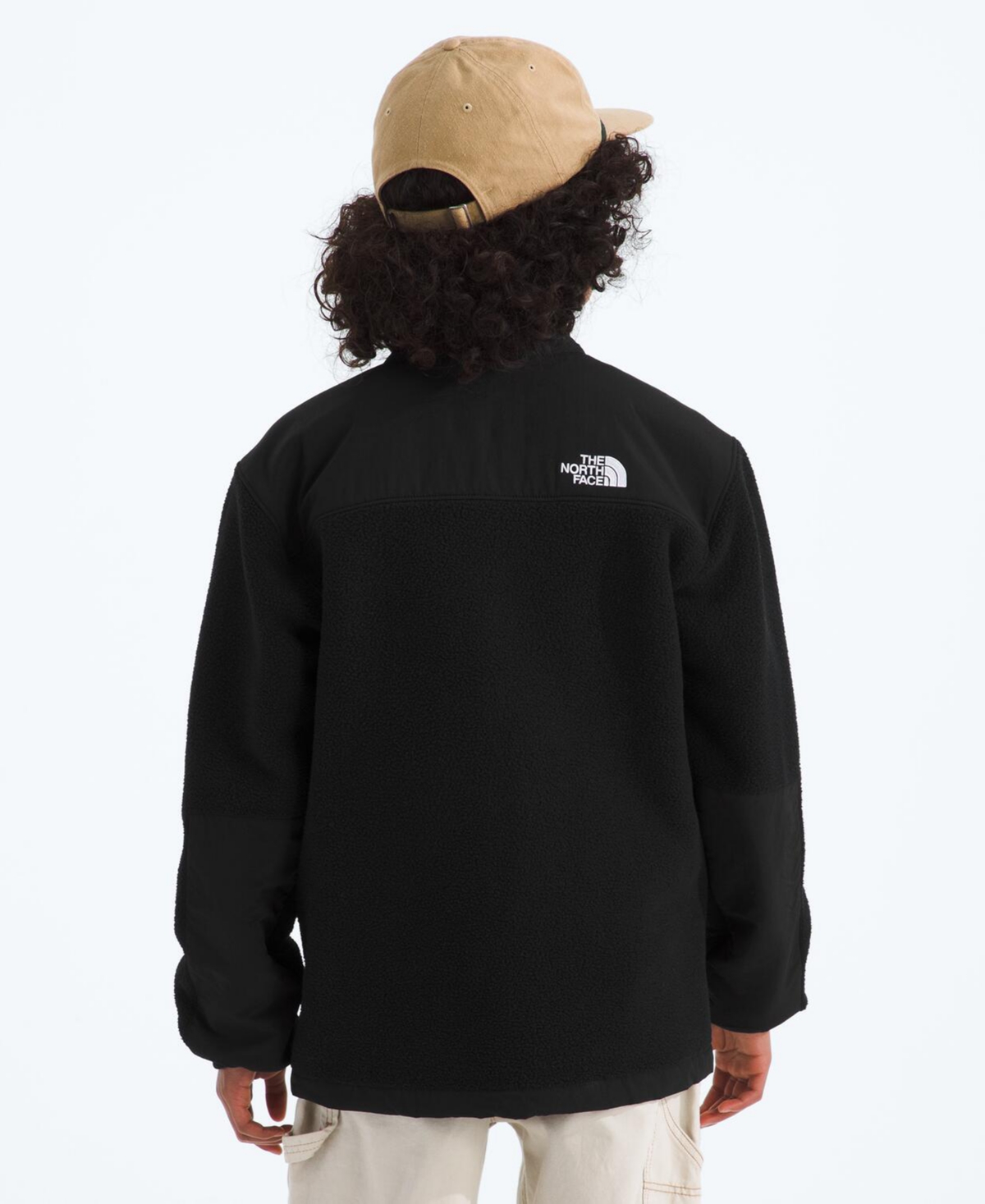 The North Face Big Boys Denali Warm Fleece Jacket In Black