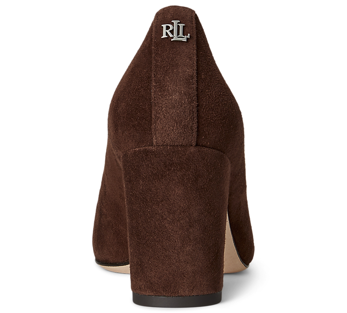 Ralph Lauren Women's Lanette Block-heel Pumps In Brown