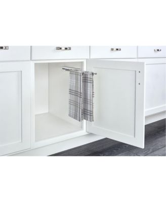 Pullout Dish Towel Bar Under Kitchen Cabinet, Chrome, 563-51-C
