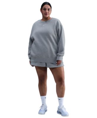 Plus size Sportswear Phoenix Fleece Oversized Crew Neck Sweatshirt