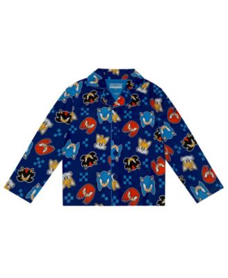 Toddler Boys' Coat-Style Top and Pants Pajama, 2-Piece Set