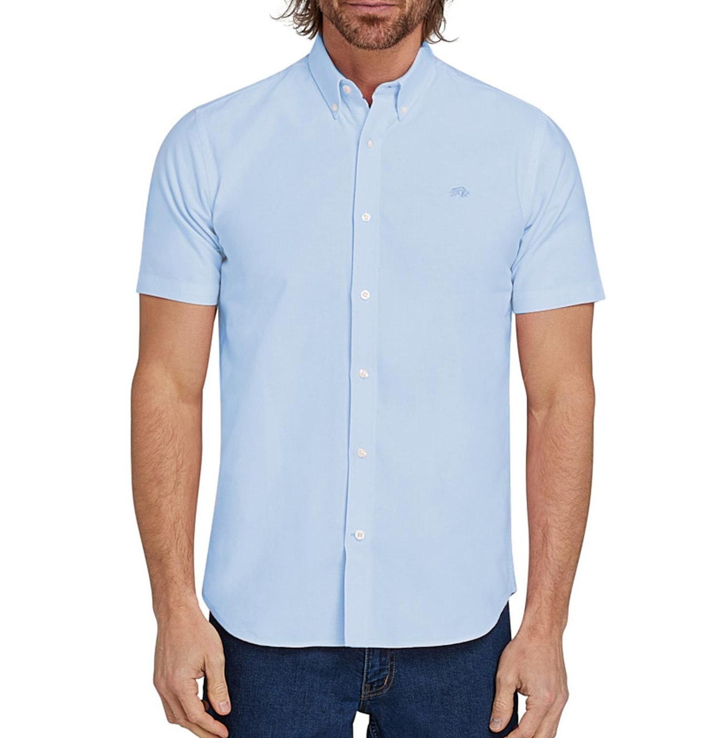 Men's Short Sleeve Lightweight Oxford Shirt