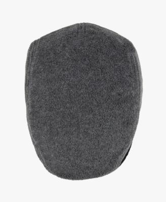 Men's 2-Piece Fleece Flat Top Hat and Glove Set