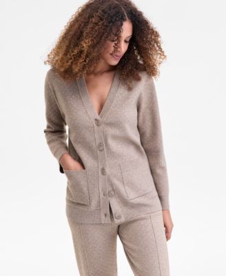 I.N.C. International Concepts - Women's Rhinestone V-Neck Cardigan
