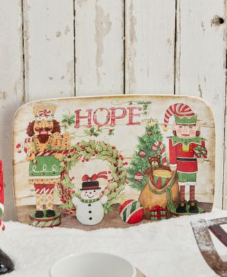 Nutcracker Parade Rectangular Platter