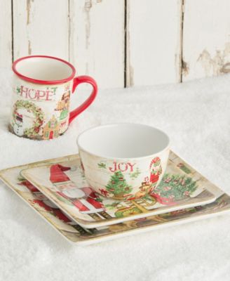 Nutcracker Parade 16-Pc. Dinnerware Set, Service for 4