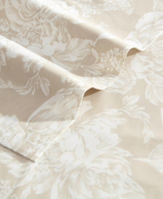 Loveston 200-Thread Count Cotton Percale 3-Pc. Sheet Set, Twin