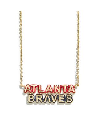 Atlanta Braves Delicate Enamel Necklace