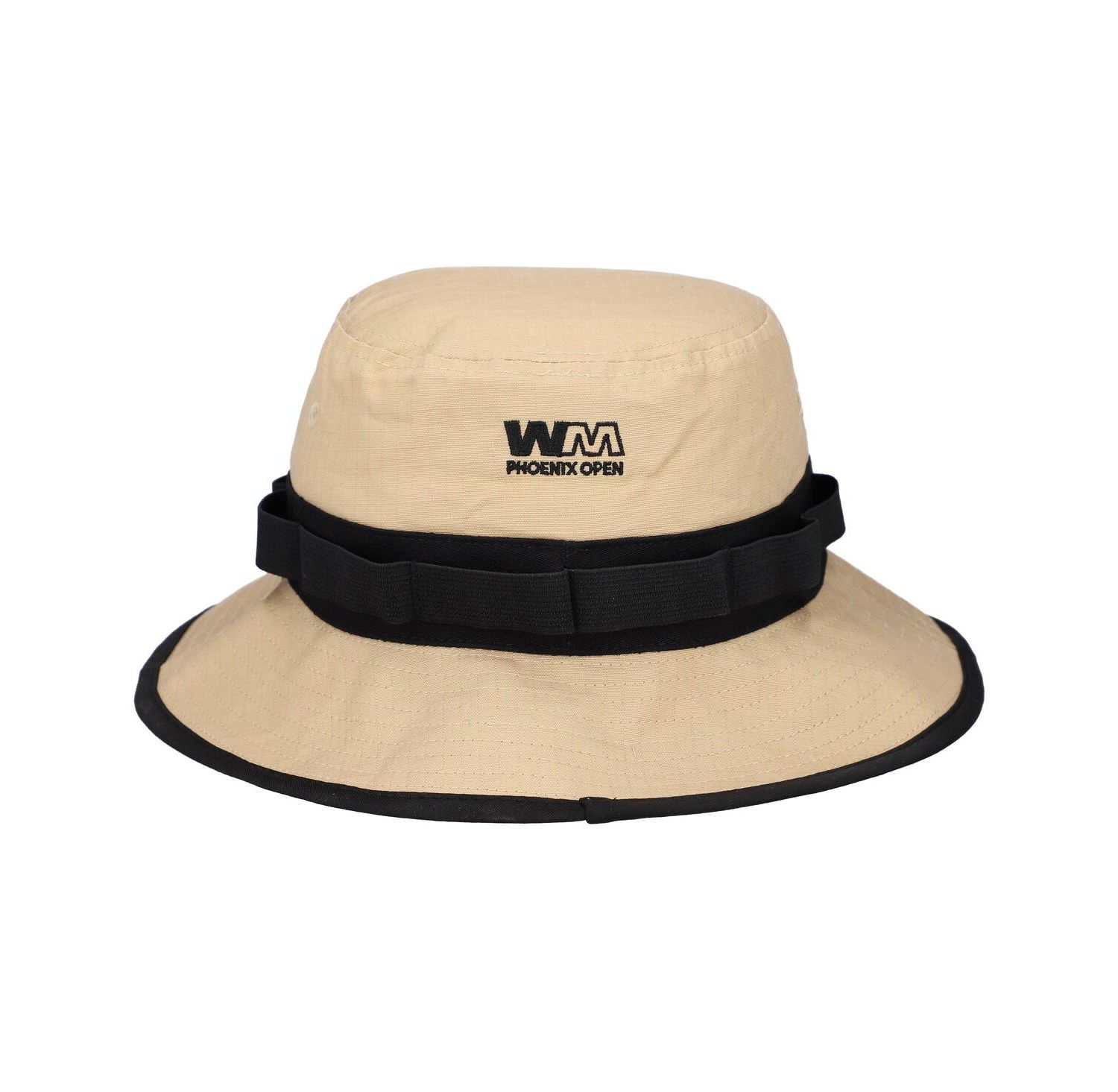 Men's Tan WM Phoenix Open Sixteenth Hole Golf Club Military Bucket Hat