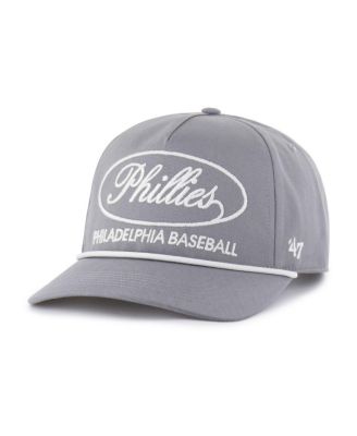 Men's Gray Philadelphia Phillies Foundational Hitch Adjustable Hat