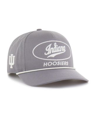 '47 Brand - Men's Gray Indiana Hoosiers Contemporary Basics Foundational Rope Hitch Adjustable Hat