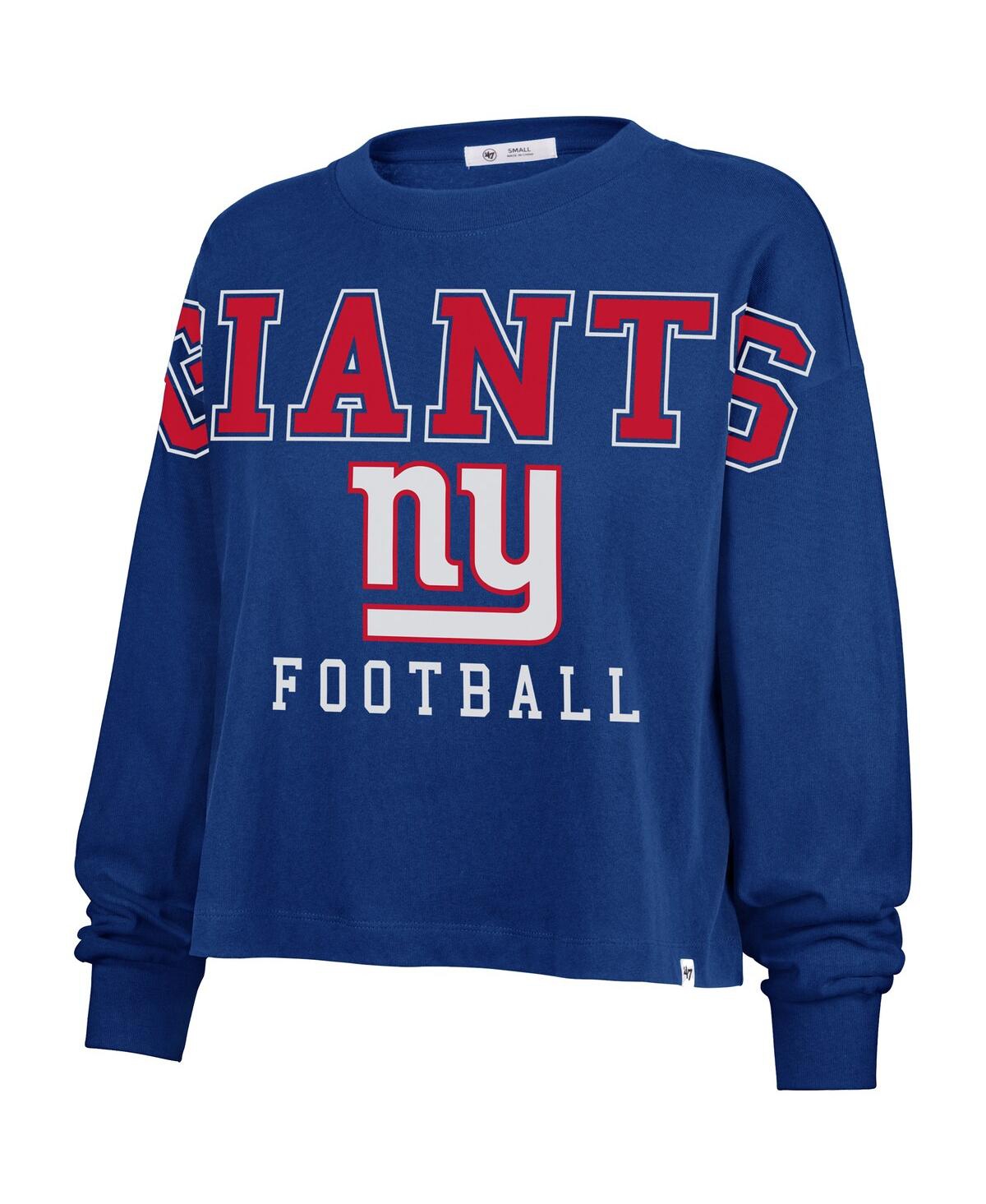 47 Brand '47 Royal Buffalo Bills Outreach City Oversized Long Sleeve T-shirt In Blue