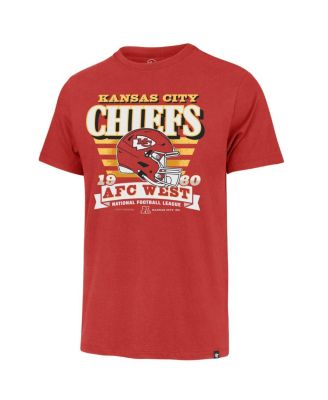 Men's Red Kansas City Chiefs Stripe Splash Franklin T-Shirt