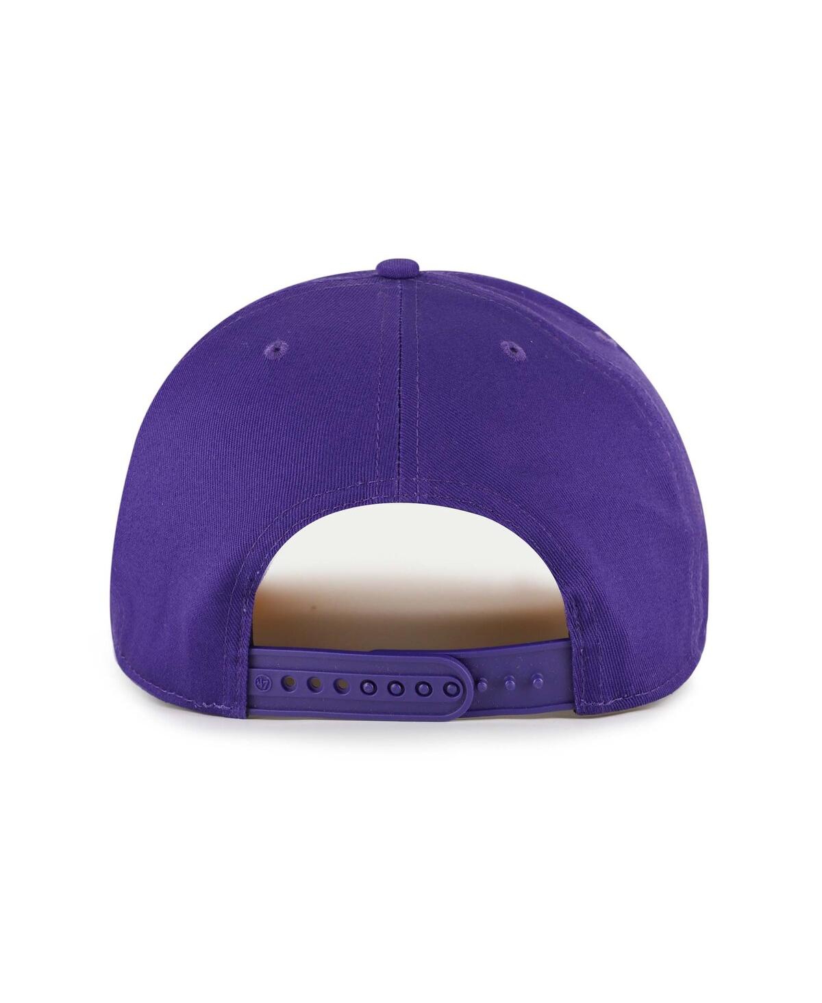 47 Brand Big Boys And Girls Purple Lsu Tigers Byline Hitch Adjustable Hat In Purple