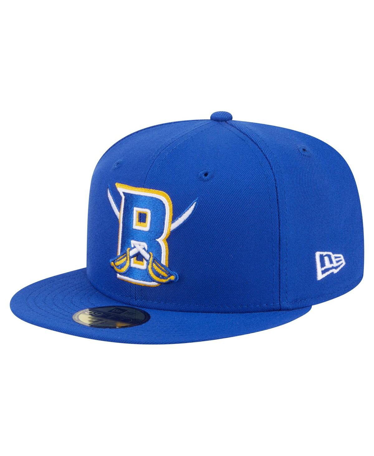 New Era Men's Royal Buffalo Sabres Deceptor 59fifty Fitted Hat In Blue