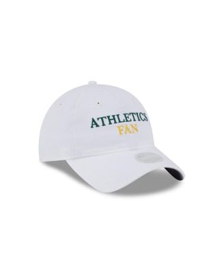 Women's White Athletics Team Fan 9TWENTY Adjustable Hat