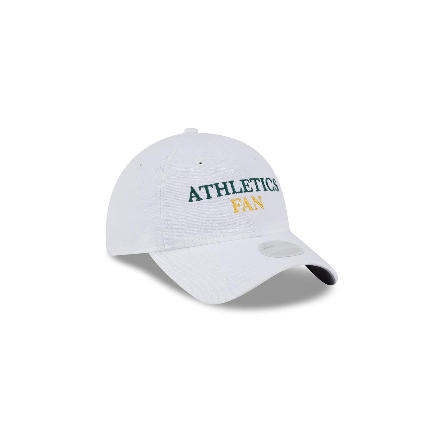 Women's White Athletics Team Fan 9TWENTY Adjustable Hat