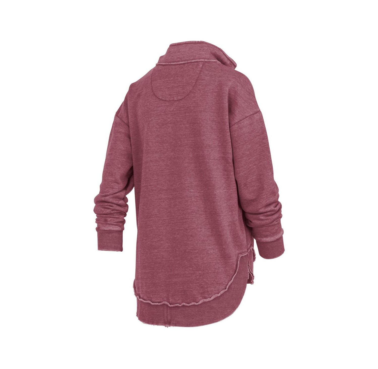 Women's Garnet South Carolina Gamecocks Northfork Sojourn Poncho Quarter-Zip Sweatshirt