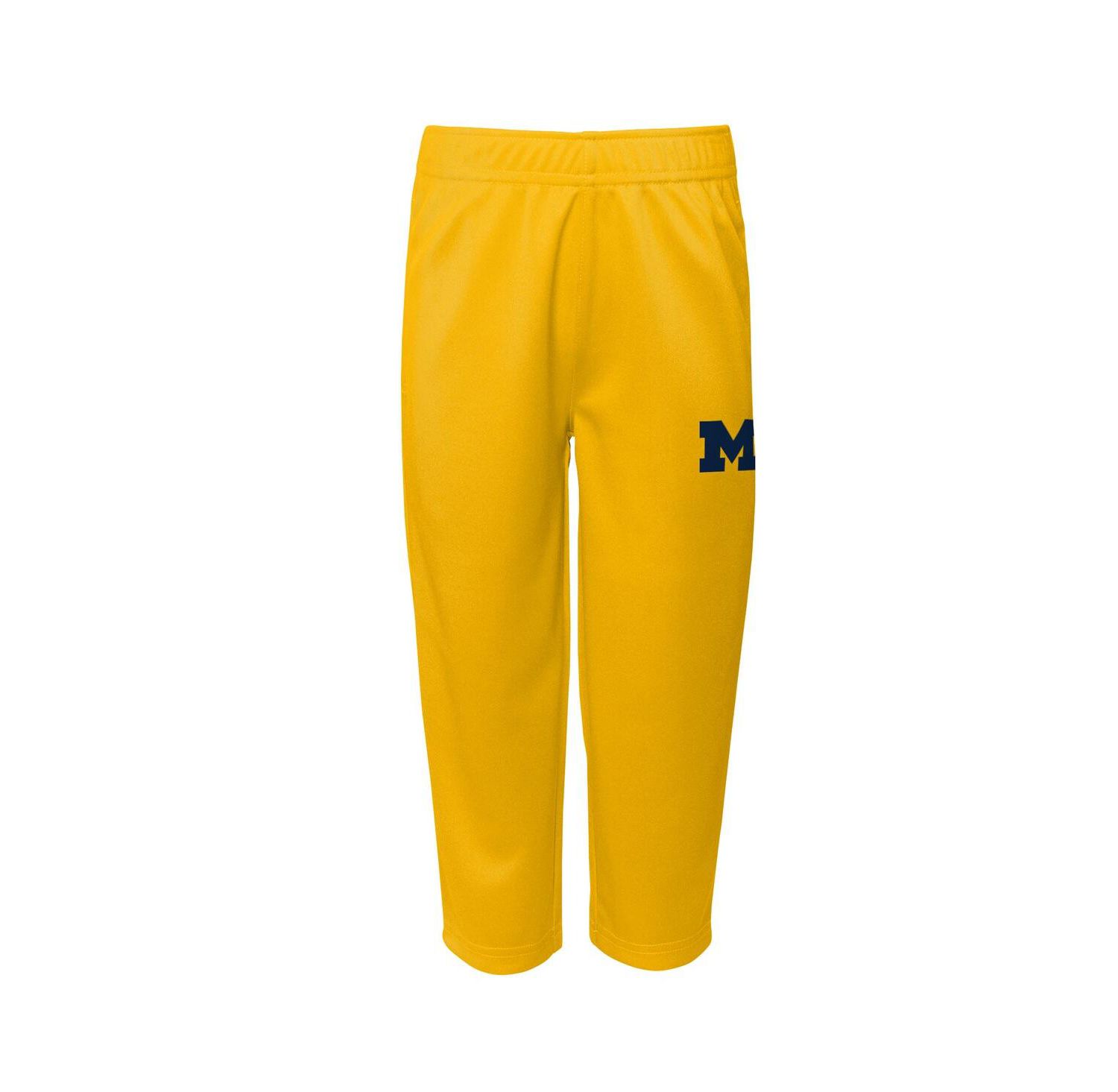 Big Boys and Girls 2-Piece Navy Michigan Wolverines Red Zone Two-Piece Top and Pants Set