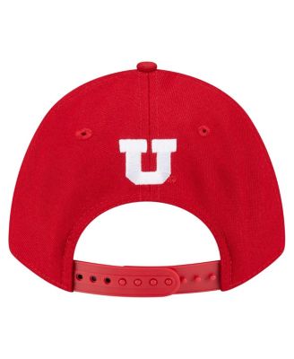 Men's Red Utah Utes Team Collective 9FORTY M-Crown Adjustable Hat