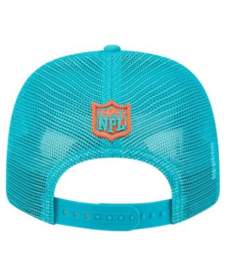 Men's Aqua Miami Dolphins Team Collection 9SEVENTY Stretch-Snap Adjustable Hat