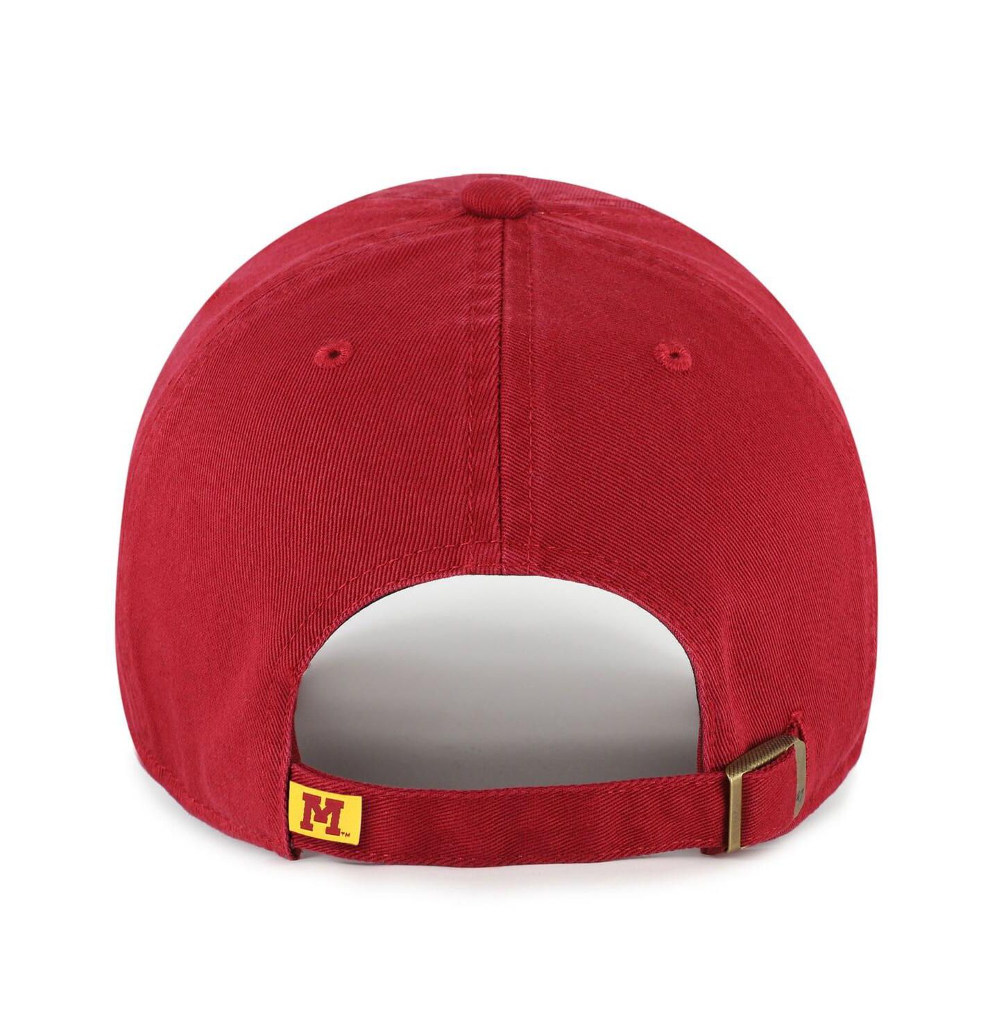 Мужская кепка '47 Brand Maroon Minnesota Golden Gophers Vault Clean Up Adjustable Hat — фото 2