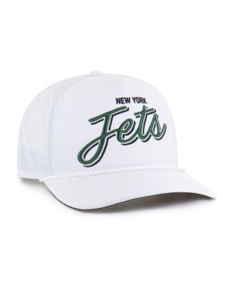 Men's White New York Jets Brrr Fairway Hitch Adjustable Hat