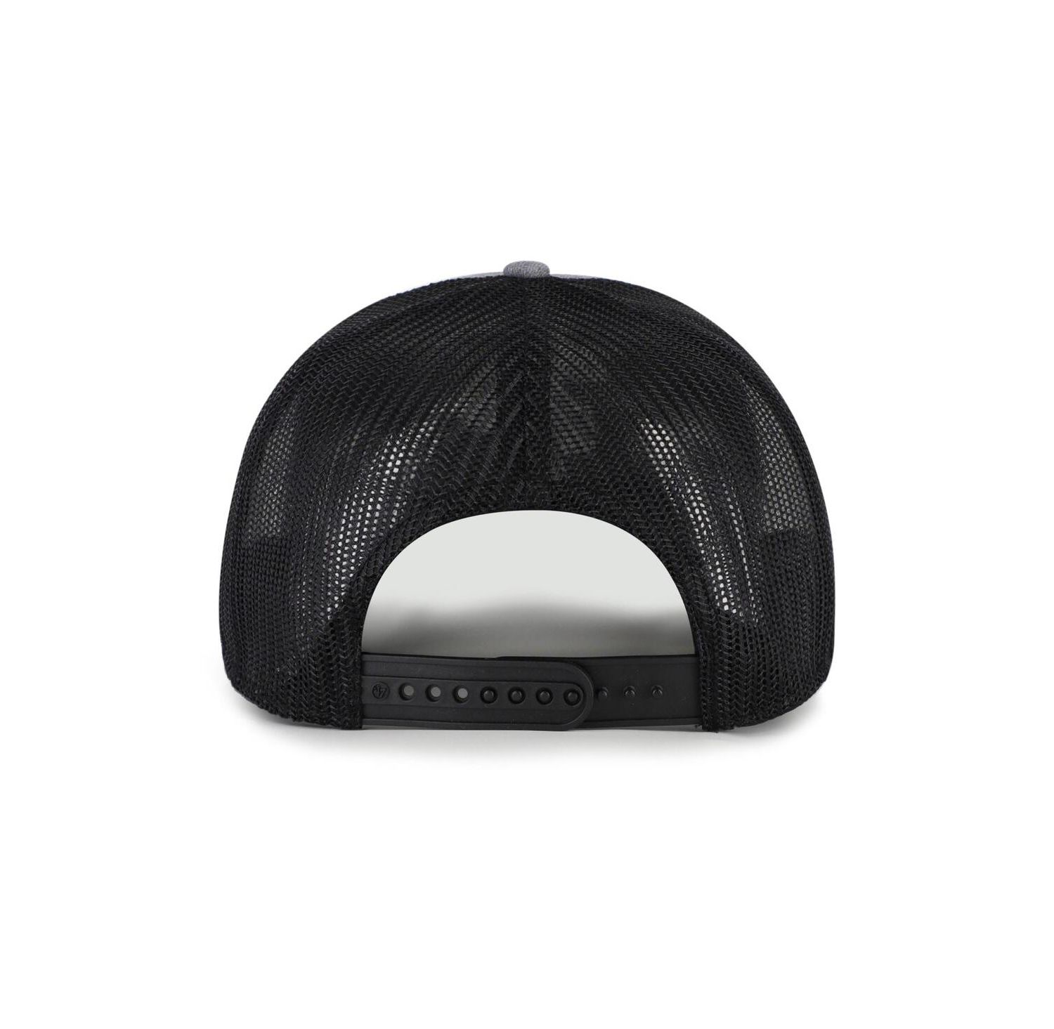 Men's Heather Charcoal New York Jets Carbon Rope Trucker Adjustable Hat