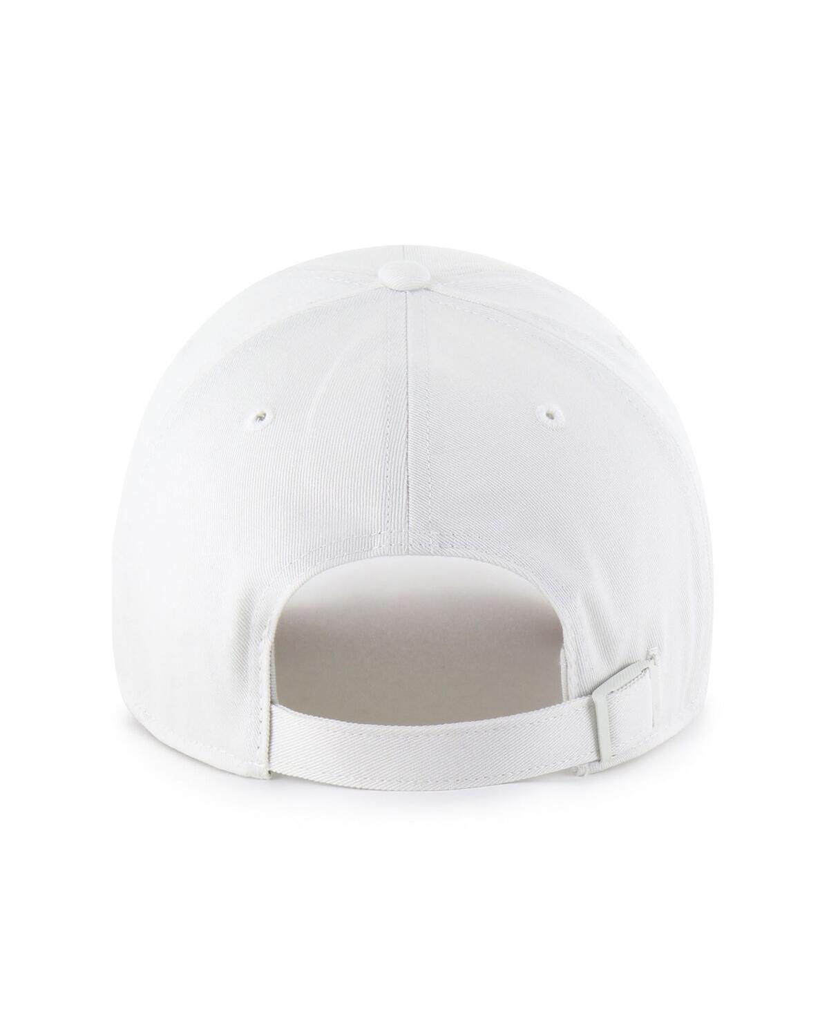 47 Brand Men's White Texas A&m Aggies Contemporary Basics Foundation Clean Up Adjustable Hat In White