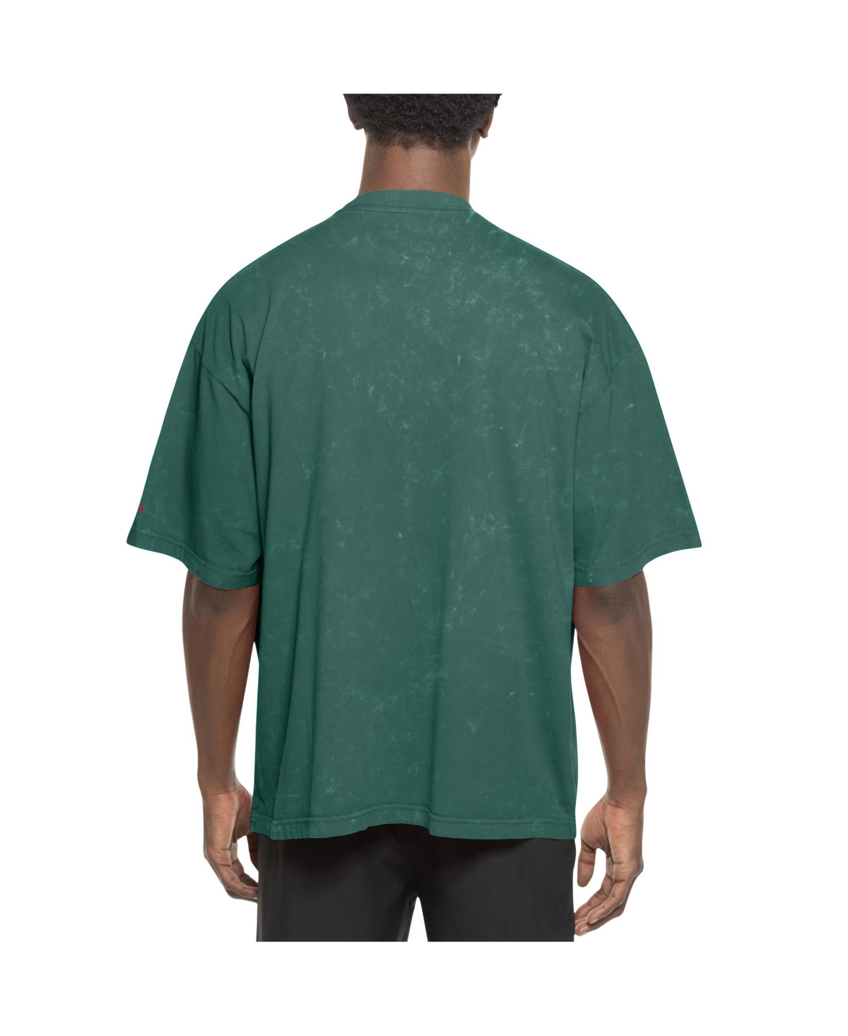New Era Men's Green Boston Red Sox 2025 City Connect Enzyme Wash Oversized T-shirt In Green