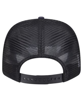 Men's Black Athletics Adventure Drinks Pattern 9SEVENTY Stretch-Snap Hat