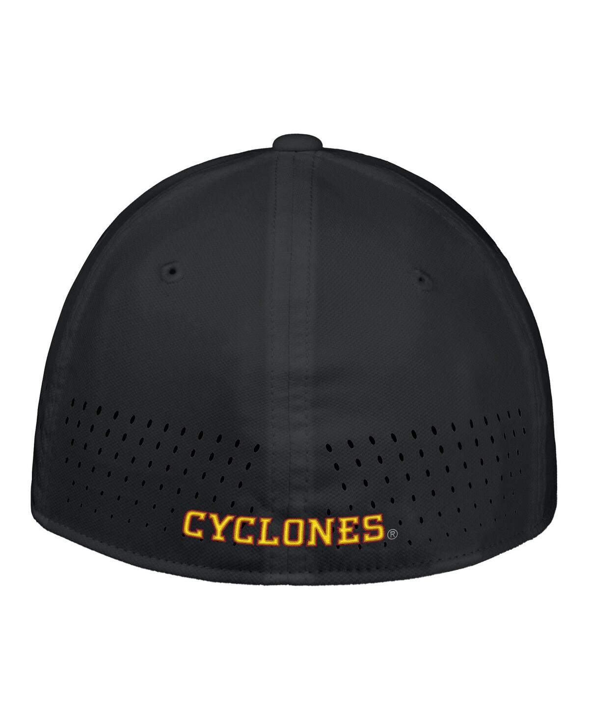 Nike Men's Black Iowa State Cyclones 2025â On-field Performance Flex Hat In Black