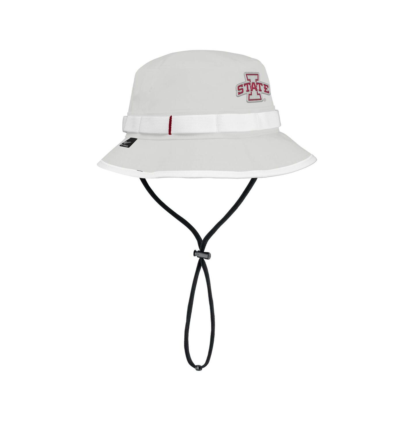 Мужская панама Nike Gray Iowa State Cyclones 2025 On-Field Boonie Performance Bucket Hat — фото 1