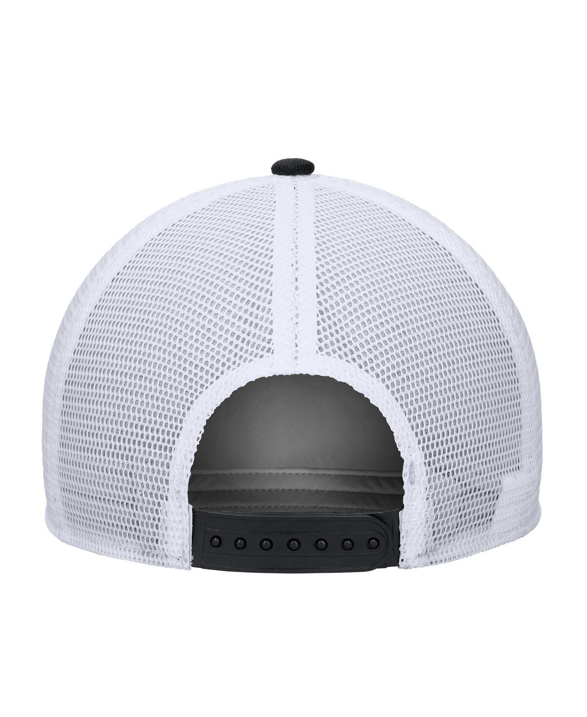 Nike Men's Pewter Purdue Boilermakers Rise Vintage Adjustable Trucker Hat In Gray