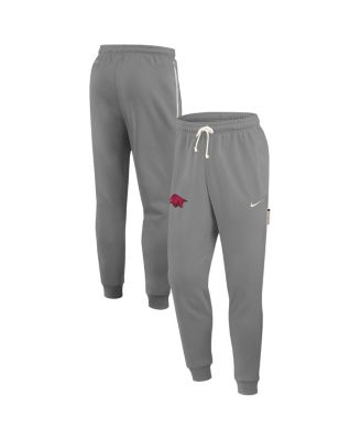 Nike - Men's Heather Gray Arkansas Razorbacks 2025 Sideline Performance Taper Pants