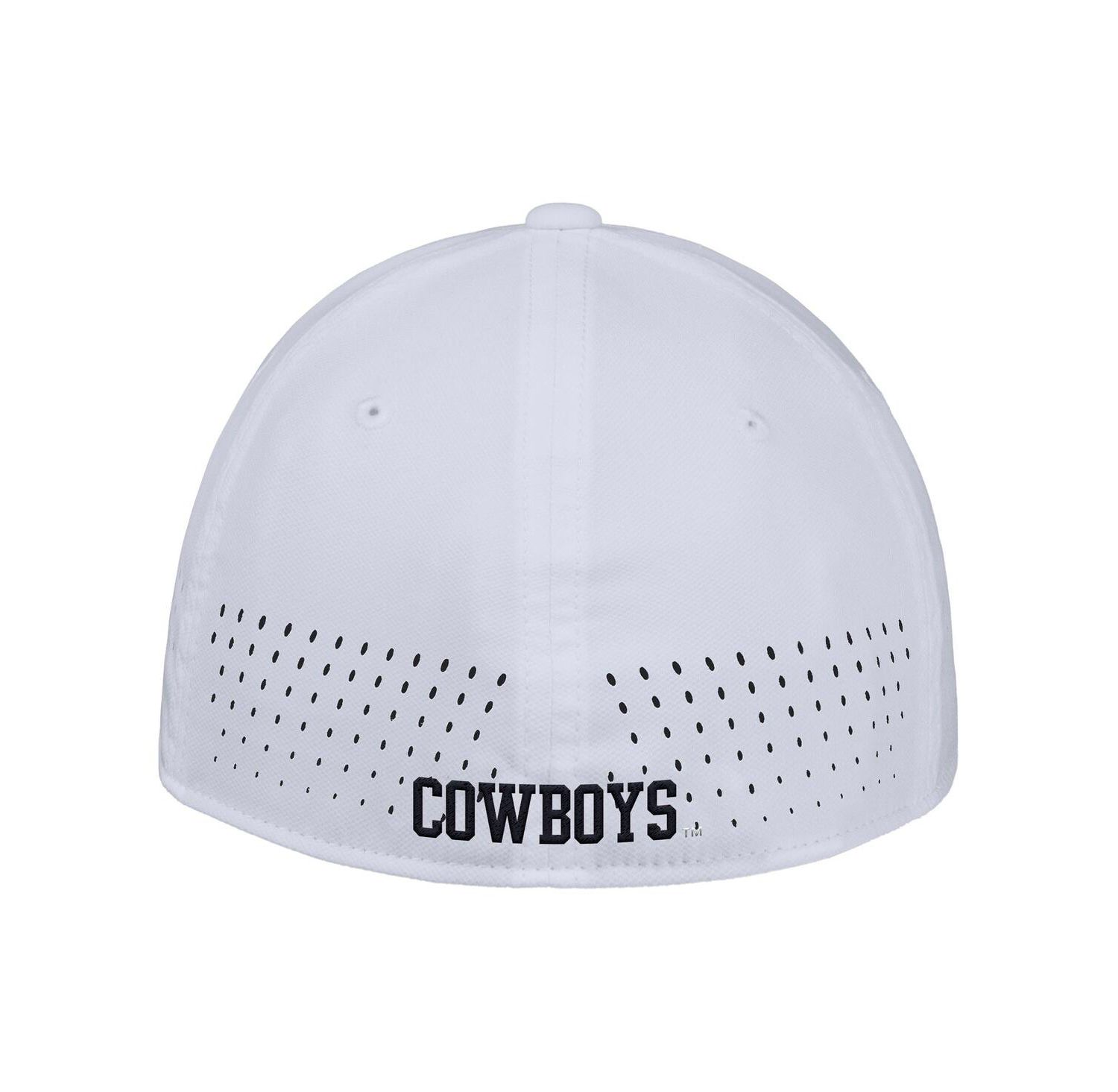 Men's White Oklahoma State Cowboys 2025 On-Field Performance Flex Hat