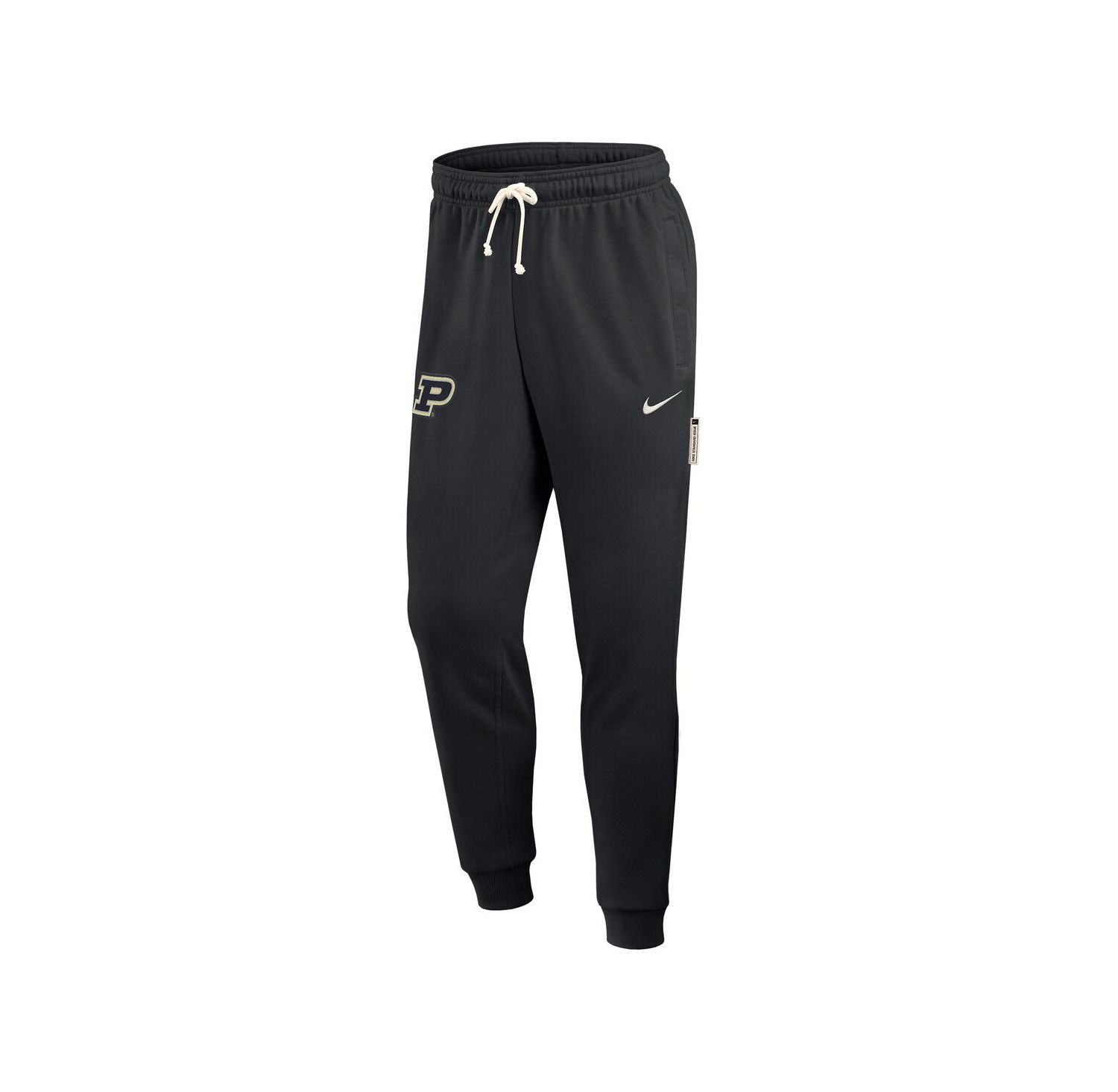 Men's Black Purdue Boilermakers 2025 Sideline Performance Taper Pants