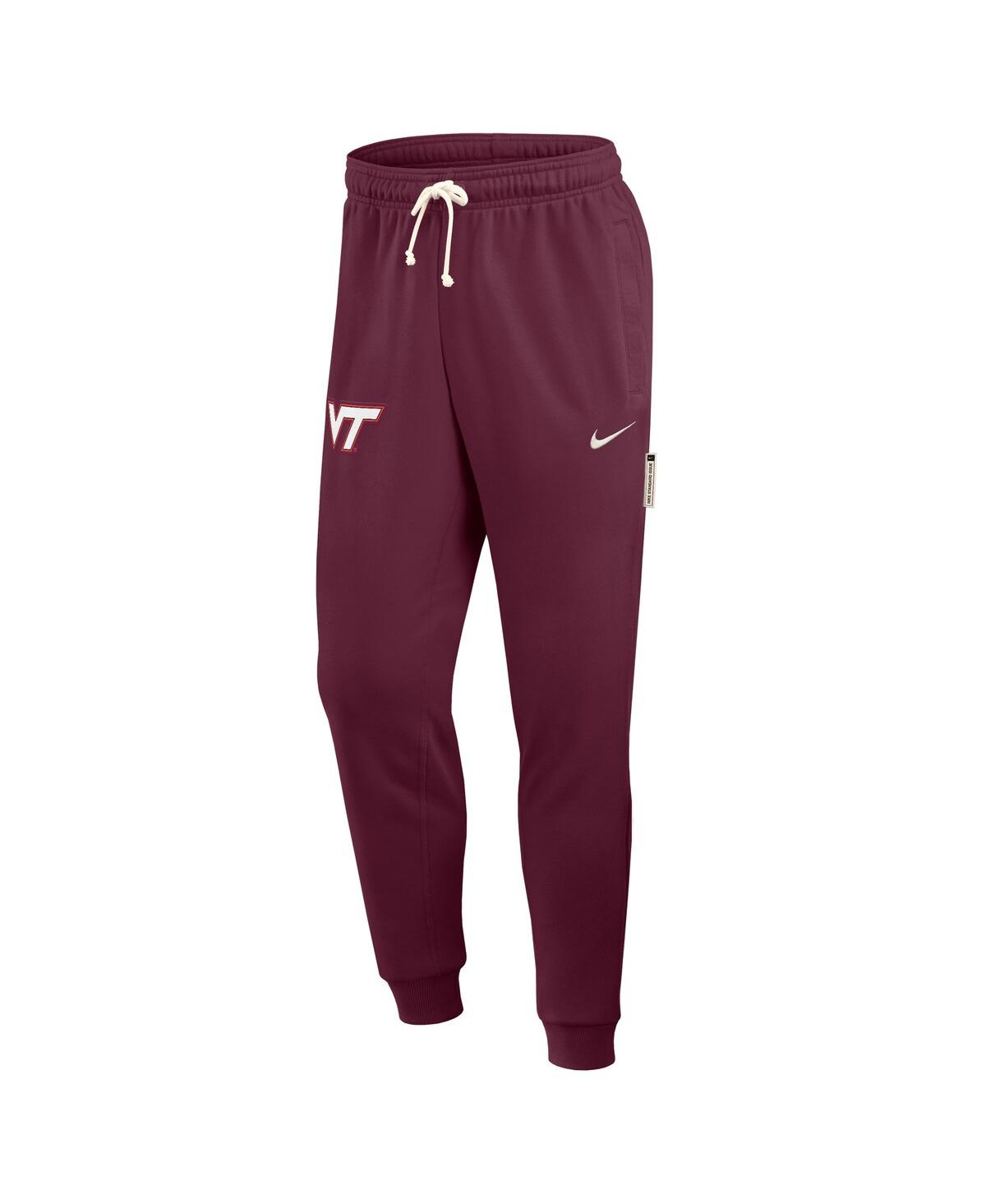 Nike Men's Maroon Virginia Tech Hokies 2025 Sideline Performance Taper Pants In Burgundy