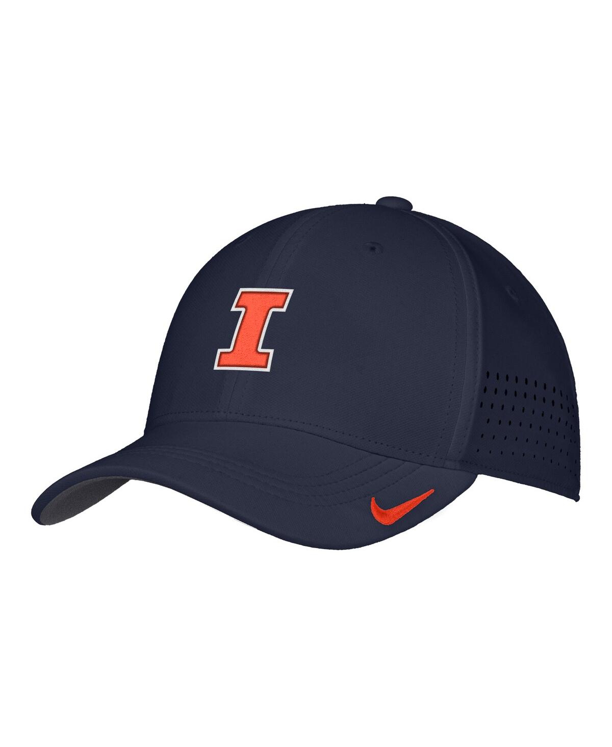 Nike Men's Navy Illinois Fighting Illini 2025â On-field Performance Flex Hat In Blue