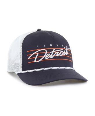 Men's Navy Detroit Tigers Brrr Downburst Mesh Hitch Adjustable Hat