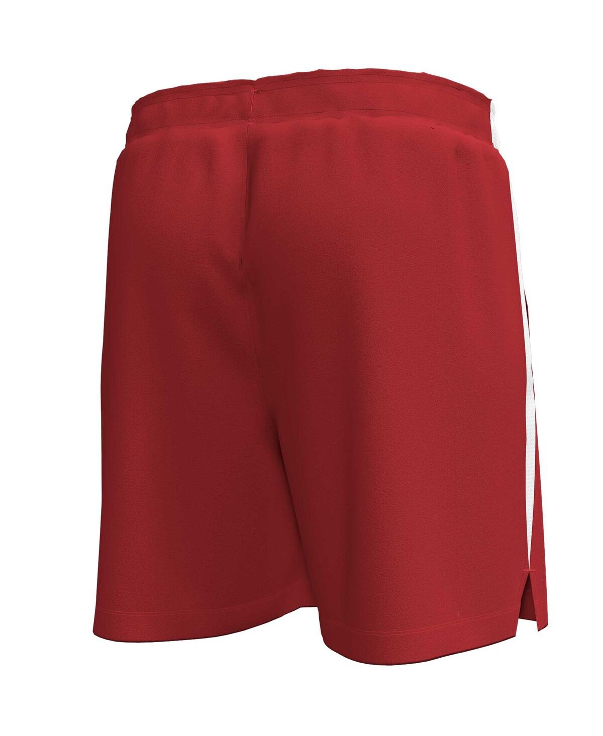Under Armour Men's Red Wisconsin Badgers Tech Vent Performance Shorts In Red